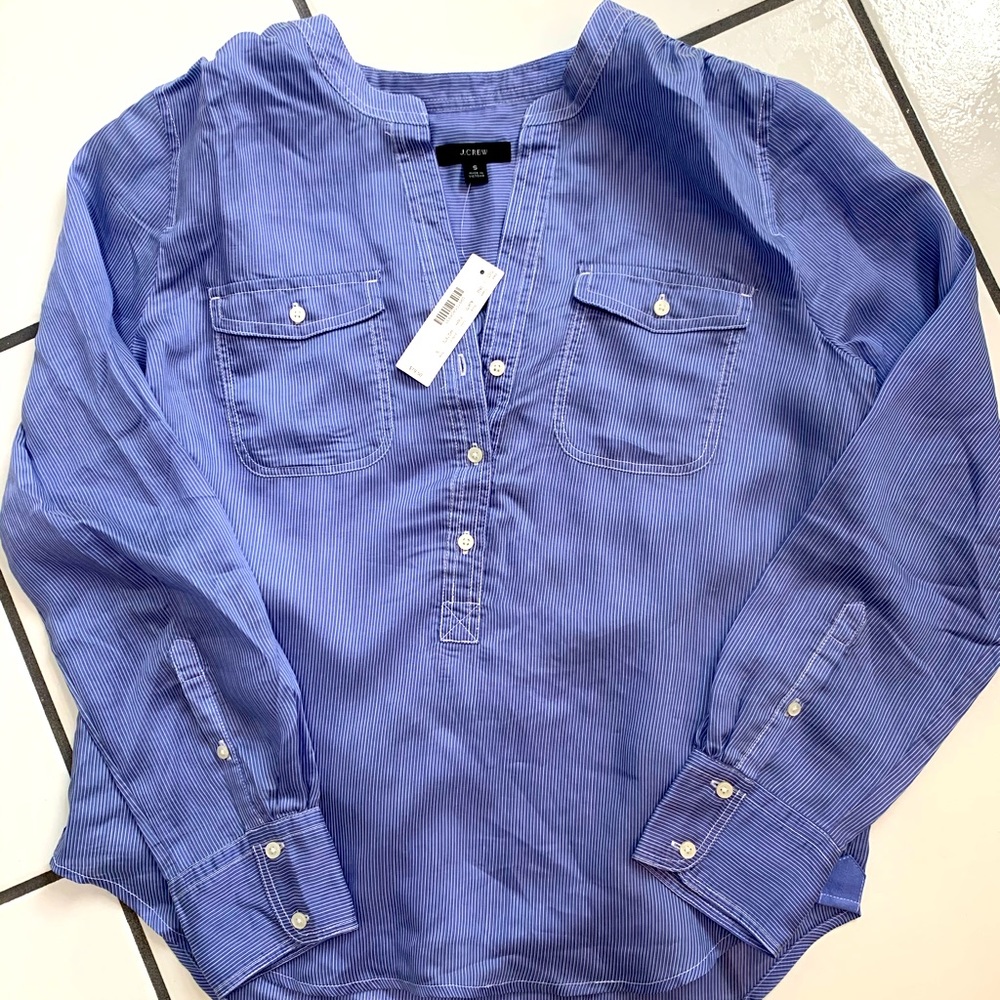 J. Crew Linen Button Down